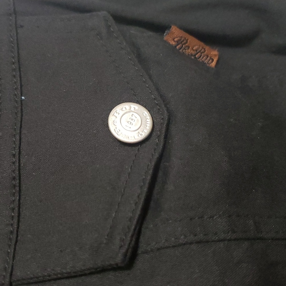 Black Denim Vest - M - Picture 7 of 7
